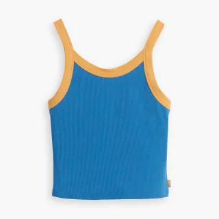 Levis Gold Tab金標系列 女款 短版彈力修身短袖T恤 橘紅 A3718-0032 人氣新品 歷史價格詳細信息