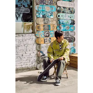 【LEVIS】滑板系列 男款 Oversize寬鬆版超重磅亨利領大學T / 550GSM厚棉 / 指印街頭印花 熱賣單品 歷史價格詳細信息