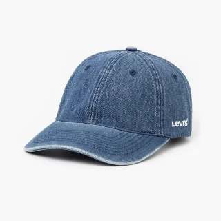 【LEVIS】男女同款 可調式皮環丹寧棒球帽 / 精工刺繡Logo / 復古黑染水洗 人氣新品 歷史價格詳細信息