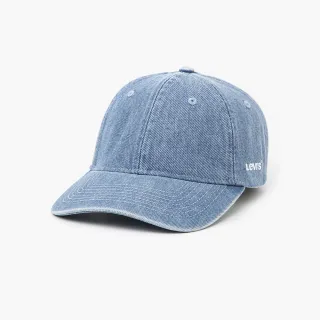 【LEVIS】男女同款 可調式皮環丹寧棒球帽 / 精工刺繡Logo / 復古黑染水洗 人氣新品 歷史價格詳細信息
