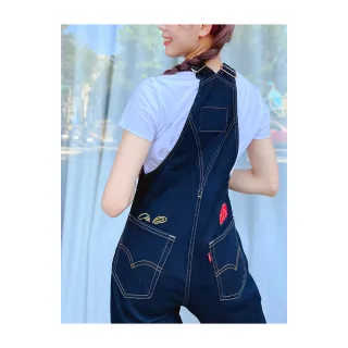 【LEVIS】女款 牛仔澎澎袖襯衫 / 精工中藍染水洗 熱賣單品 歷史價格詳細信息