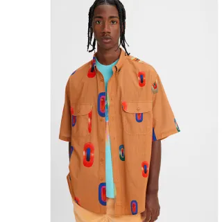 【LEVIS】滑板系列 男款 街頭寬鬆版短袖襯衫 / 懷舊迪斯科印花 熱賣單品 價格比較,價格查詢,歷史價格詳細信息