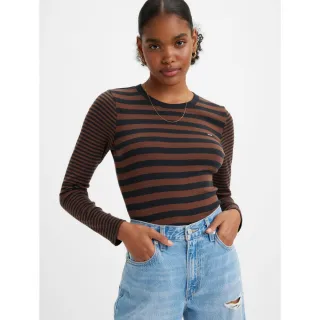 【LEVIS】女款 長版格紋襯衫羊毛外套 / 復古學院風配色 / 秋冬形象款 熱賣單品 A0716-0000 歷史價格詳細信息