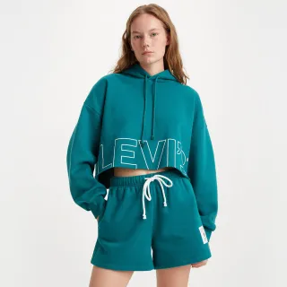 【LEVIS】青春活力系列 女款 修身版短袖T恤 / 滿版Logo印花 / 彈性布料 瑪瑙綠 熱賣單品 歷史價格詳細信息