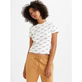 Levis 短袖LOGO T恤 女款 / 白色-人氣新品 17369-0053 歷史價格詳細信息