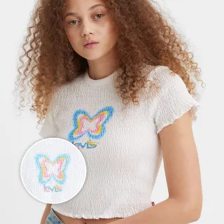 Levis 短袖LOGO T恤 女款 / 白色-人氣新品 17369-0053 歷史價格詳細信息