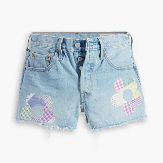 【LEVIS】女款 501高腰修身排釦小直筒牛仔長褲/深淺丹寧拼接/微磨損刷破/褲管不收邊 及踝款 熱賣單品 歷史價格詳細信息