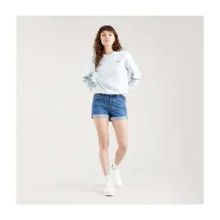【LEVIS】女款 501 81S 上寬下窄 高腰修身排釦小直筒牛仔長褲 / 精工中藍染水洗 人氣新品 歷史價格詳細信息