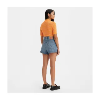 【LEVIS】女款 高腰打摺牛仔闊腿短褲 / 黑皮牌 旗標 / 附腰帶 / 天絲棉 熱賣單品 歷史價格詳細信息