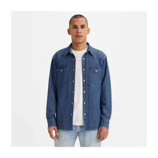 【LEVIS】男款 牛仔襯衫 / Barstow 經典V型雙口袋 / 休閒版型 / 淺藍水洗 熱賣單品 歷史價格詳細信息