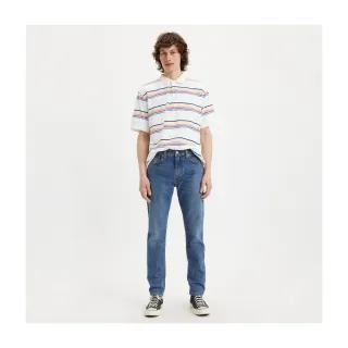 【LEVIS】男款 上寬下窄 512低腰修身窄管牛仔褲/Flex極限越野彈力/精工中藍刷白/天絲棉/彈性布料 人氣新品 歷史價格詳細信息