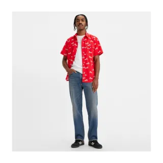 【LEVIS】男款 寬鬆中長版牛仔襯衫 / 精工輕藍染水洗 人氣新品 歷史價格詳細信息