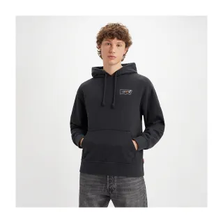 Levis 寬鬆版重磅口袋帽T 精工刺繡徽章海報體Logo 400GSM 魚子黑 男 38479-0184 人氣新品 歷史價格詳細信息