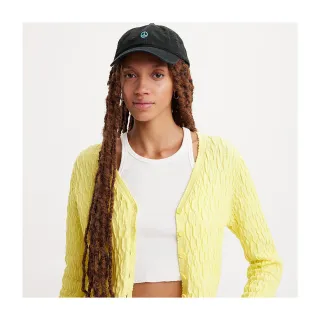 【LEVIS】男女同款 可調式皮環丹寧棒球帽 / 精工刺繡Logo / 復古黑染水洗 人氣新品 歷史價格詳細信息