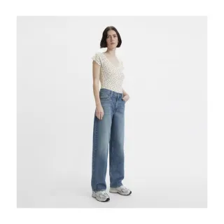 Levis 中腰寬直筒老爹牛仔褲 / 精工漂染工藝 中淺藍色 女款 A3494-0028 人氣新品 歷史價格詳細信息