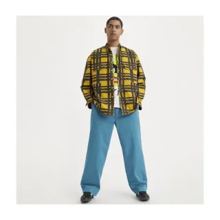 【LEVIS】滑板系列 男款 寬鬆方正版長袖T恤 / 撕裂條紋 人氣新品 歷史價格詳細信息