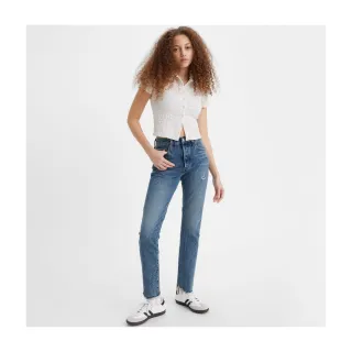 【LEVIS】女款 Skinny高腰排釦修身窄管牛仔長褲/精工中藍染水洗/有機面料/彈性布料 熱賣單品 29502-0186 歷史價格詳細信息