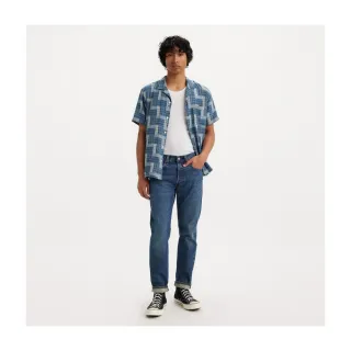Levis 501上寬下窄排釦修身窄管牛仔褲 中藍染水洗 彈性布料 男 28894-0247 人氣新品 歷史價格詳細信息