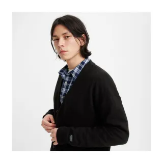 【LEVIS】男款 寬鬆落肩版針織開襟衫 / 軟黃金羊駝 X 羊毛添加 / 彈性布料 鵝黃 人氣新品 歷史價格詳細信息