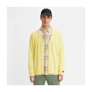 【LEVIS】男款 寬鬆落肩版針織開襟衫 / 軟黃金羊駝 X 羊毛添加 / 彈性布料 鵝黃 人氣新品 價格比較,價格查詢,歷史價格詳細信息