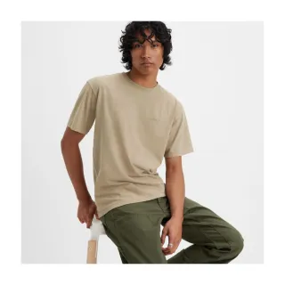 【LEVIS】男款 重磅短袖T恤 / 精工迷你立體膠印Logo / 220GSM厚棉 湖水綠 熱賣單品 歷史價格詳細信息