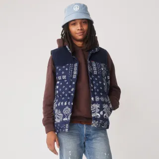 【LEVIS】男款 鋪棉背心外套 / 拉鍊穿脫 變形蟲BANDANA手帕面料 人氣新品 價格比較,價格查詢,歷史價格詳細信息
