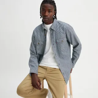 【LEVIS】男款 復古滾邊寬鬆版重磅大學T / 經典Logo / 430GSM厚棉 麻花灰 熱賣單品 歷史價格詳細信息