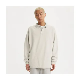 【LEVIS】男款 寬鬆落肩版針織開襟衫 / 軟黃金羊駝 X 羊毛添加 / 彈性布料 鵝黃 人氣新品 歷史價格詳細信息