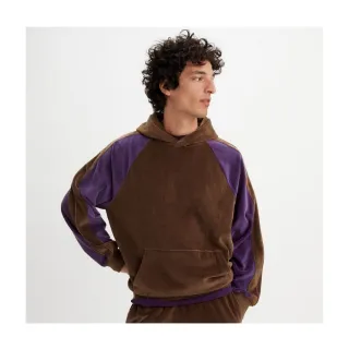 【LEVIS】Gold Tab金標系列 男款 寬鬆版重磅落肩口袋帽T / 405GSM厚棉 湖水藍 人氣新品 歷史價格詳細信息