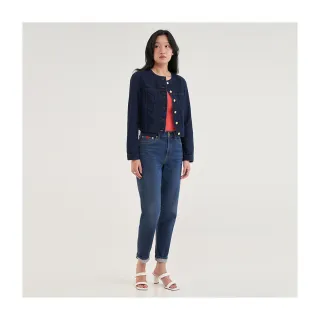 【LEVIS】女款 上寬下窄 80S復古高腰牛仔長褲 / 精工中深色水洗 / 及踝款 熱賣單品 歷史價格詳細信息