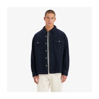 【LEVIS】男款 雙口袋復古襯衫式外套 工裝大口袋 / 黃橘色 人氣新品 歷史價格詳細信息