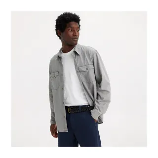 【LEVIS】男款 寬鬆版牛仔襯衫 / 精工黑石洗 / 寒麻纖維 熱賣單品 歷史價格詳細信息
