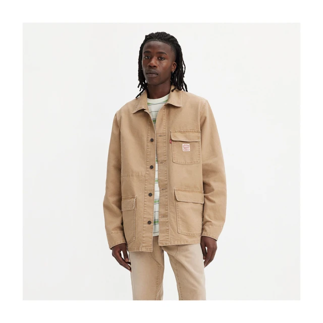 【LEVIS 官方旗艦】LEVIS Workwear工裝系列男款寬鬆版經典220G厚磅口袋短TEE 人氣新品 A5850-0004 歷史價格詳細信息