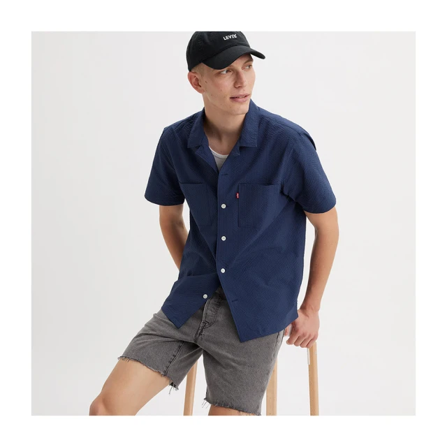 【LEVIS 官方旗艦】男款 短袖T恤 / 長方刺繡布章LOGO / 寬鬆休閒版型  熱賣單品 79554-0071 歷史價格詳細信息