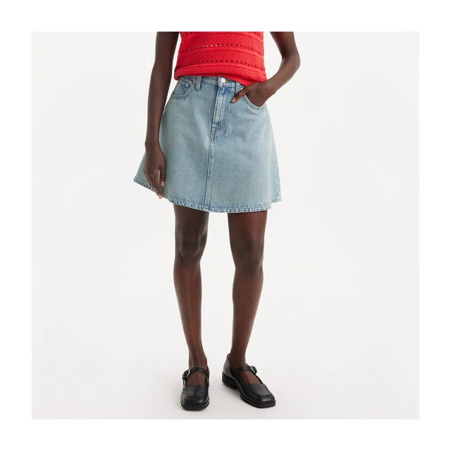 【LEVIS 官方旗艦】女款丹寧牛仔開岔長洋裝 人氣新品 0002Q-0000 歷史價格詳細信息