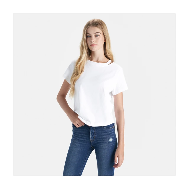 【LEVIS 官方旗艦】女款 設計短T  領口破壞   人氣新品 0018G-0001 價格比較,價格查詢,歷史價格詳細信息