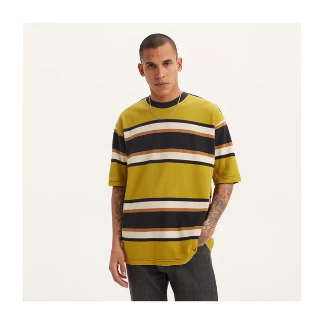 【LEVIS 官方旗艦】男款 短袖T恤 / 長方刺繡布章LOGO / 寬鬆休閒版型  熱賣單品 79554-0071 歷史價格詳細信息