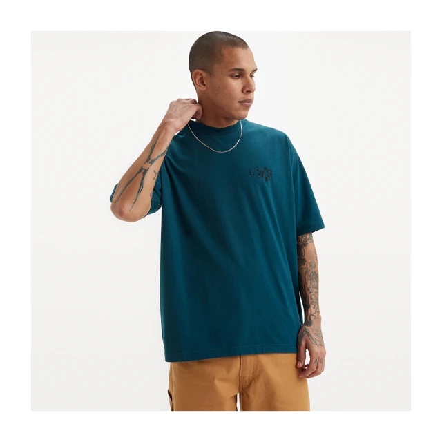 【LEVIS 官方旗艦】男款 短袖T恤 / 長方刺繡布章LOGO / 寬鬆休閒版型  熱賣單品 79554-0071 歷史價格詳細信息