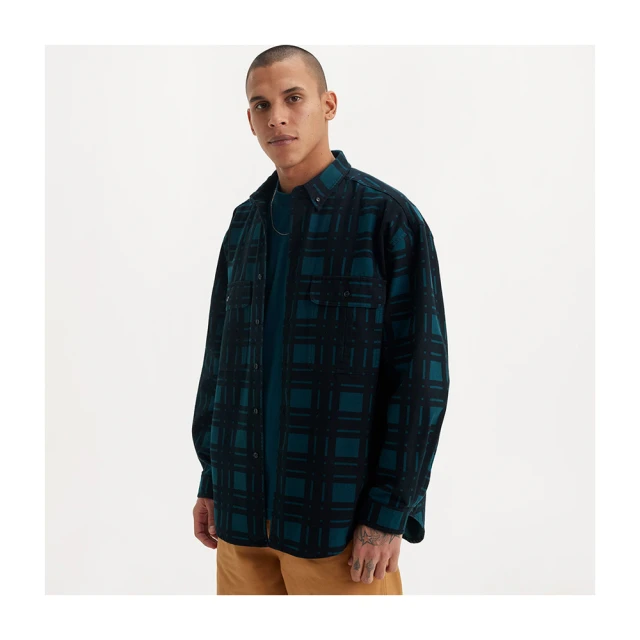 【LEVIS 官方旗艦】男款 長袖襯衫 牛津領 拼接襯衫 人氣新品 0018A-0001 歷史價格詳細信息