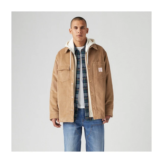 【LEVIS 官方旗艦】LEVIS Workwear工裝系列男款寬鬆版經典220G厚磅口袋短TEE 人氣新品 A5850-0004 歷史價格詳細信息