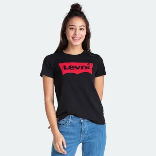 Levis 女款 經典LOGO短T 純棉修身短袖T恤 三色可選 歷史價格詳細信息