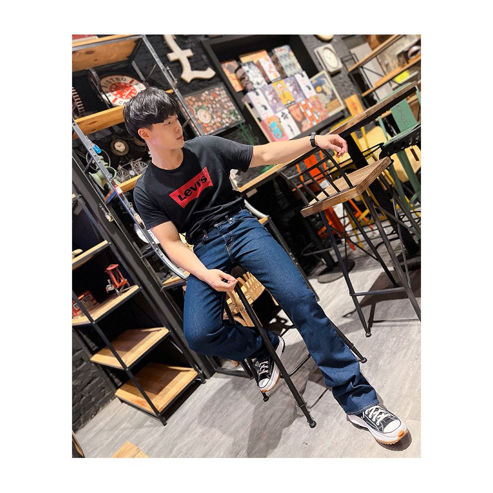 high 牛仔長褲 九分牛仔褲男潮牌直筒寬松9分毛邊韓版潮流網紅百搭學生褲子 highck-潮流精選 歷史價格詳細信息