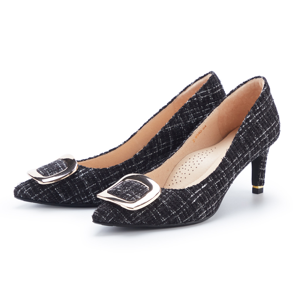 ORIN 金屬斜邊飾條羊皮中跟 女 拖鞋 白色 歷史價格詳細信息