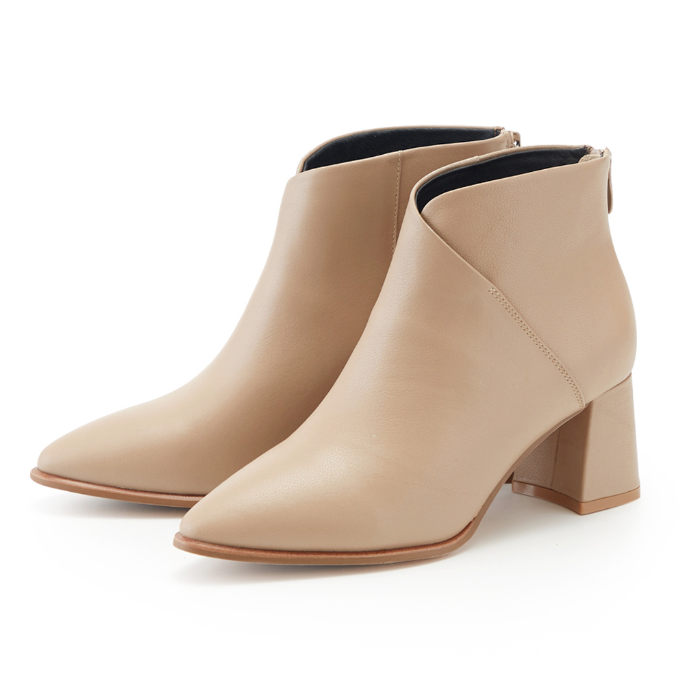 MAGY 優雅V口羊皮尖頭高跟鞋 黑色 歷史價格詳細信息