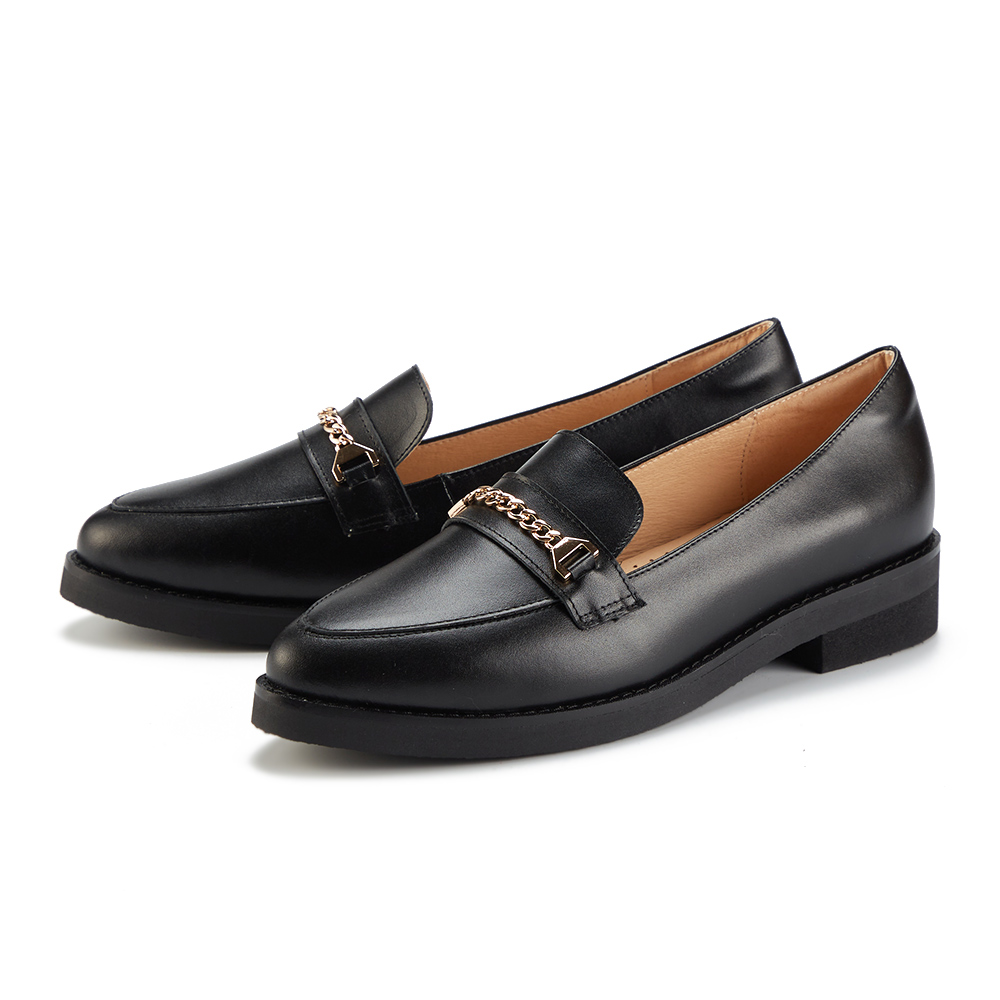 ORIN 牛皮金屬飾釦洞洞 女 平底鞋 粉紅 歷史價格詳細信息