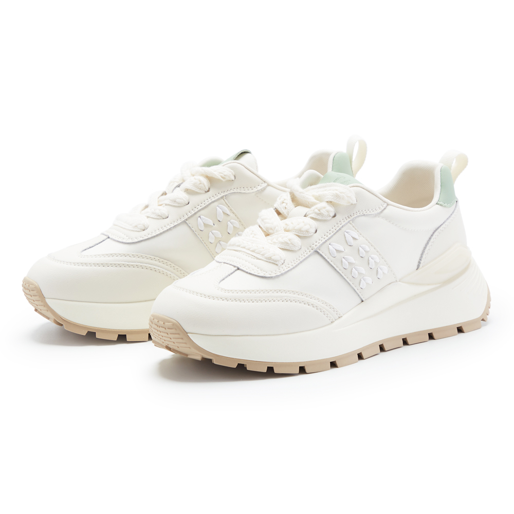 【TAS】造型金屬飾釦真皮高跟拖鞋(白色) 歷史價格詳細信息