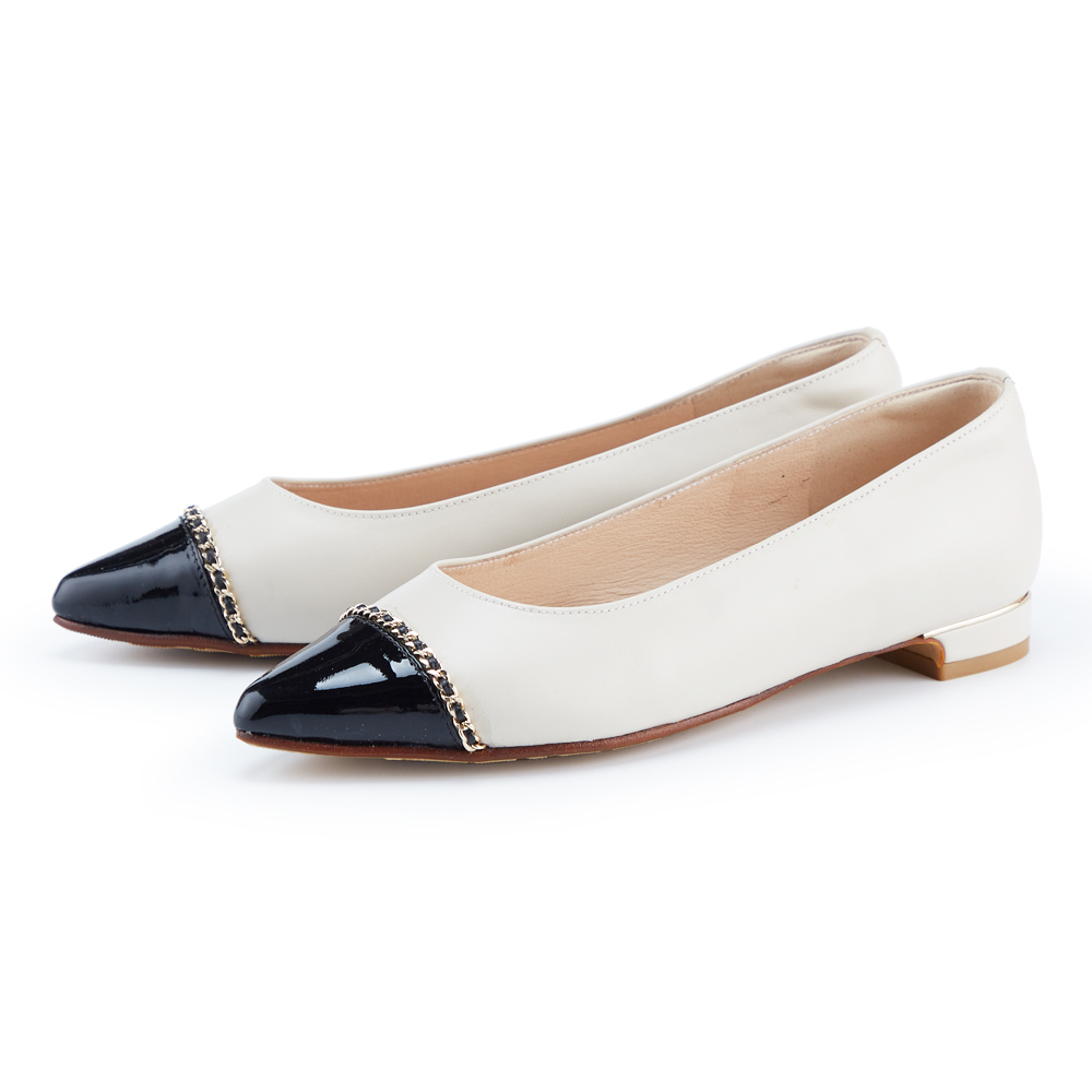 ORIN 典雅金屬方釦真皮平底鞋 粉色 歷史價格詳細信息