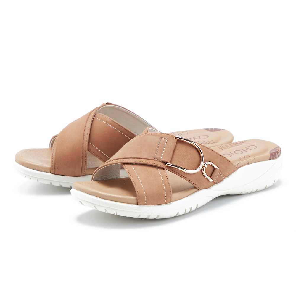 CHOiCE 真皮復古撞色免綁帶厚底休閒鞋 白+綠 歷史價格詳細信息