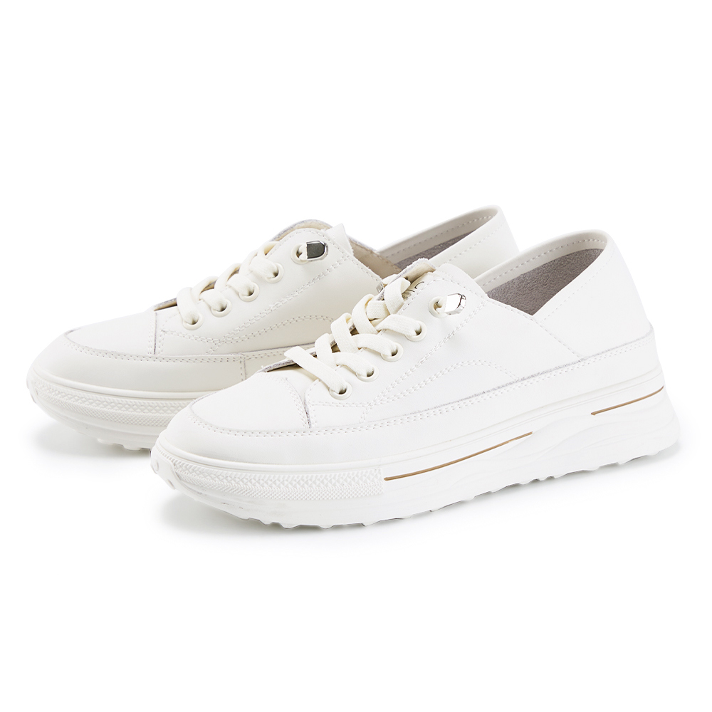 【CHOiCE】厚底綁帶造型反光老爹鞋(杏色) 歷史價格詳細信息