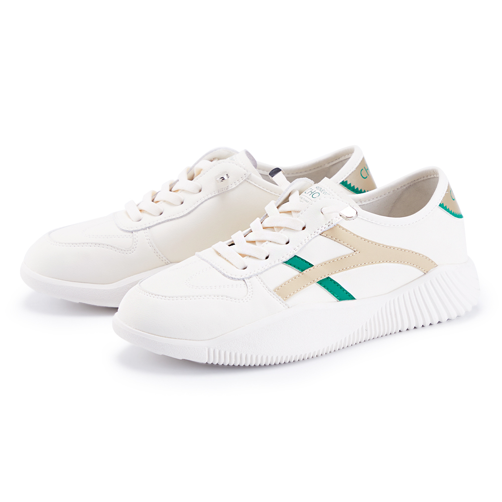 CHOiCE 真皮免綁帶厚底兩穿休閒鞋 棕色 歷史價格詳細信息